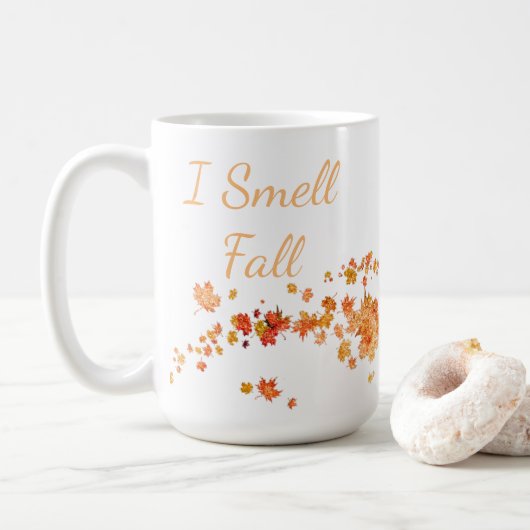 I Riecht Fall Tasse (Mit Donut)