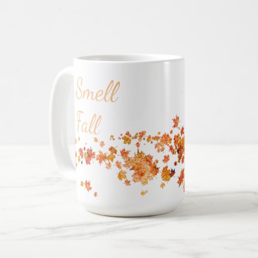 I Riecht Fall Tasse (Vorderseite Links)