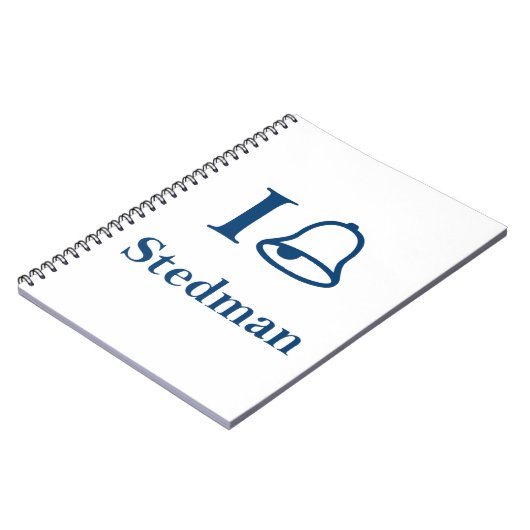 I Ring Stedman Notizblock (Linke Seite)