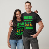 I Rish Drinking Team Funny St Patrick's Day T-Shirt (Unisex)