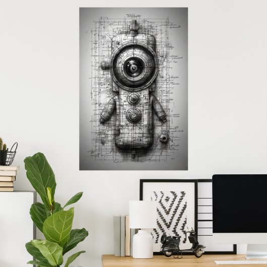 I Robot Poster (Heimbüro)