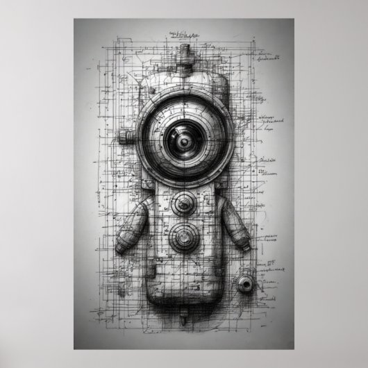 I Robot Poster (Vorne)