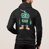 i Roboter Hoodie (Rückseite)