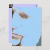 i Roboter Postkarte (Vorne/Hinten)