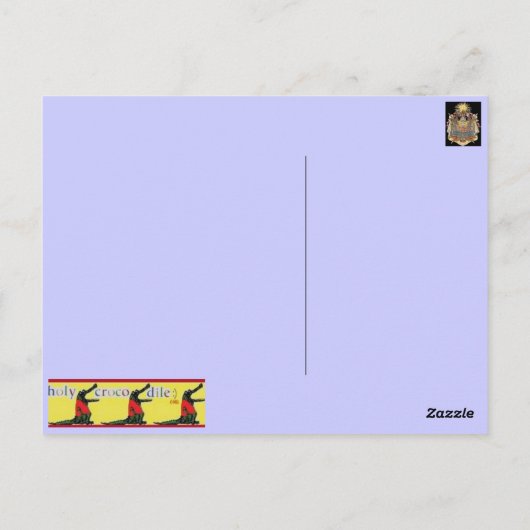 i Roboter Postkarte (Rückseite)