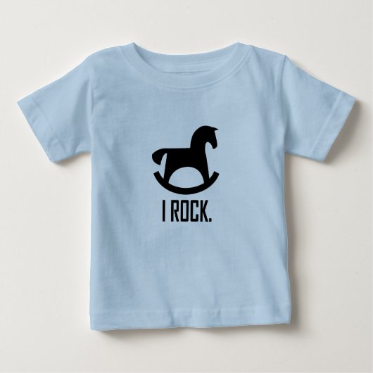 I Rock Baby T-shirt (Vorderseite)