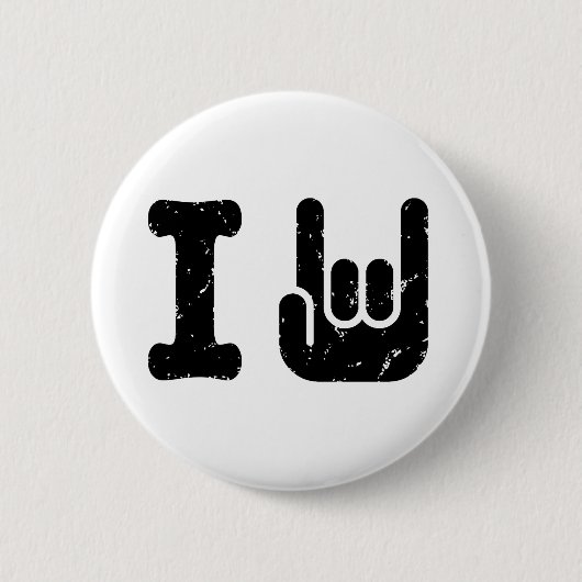 I Rock Button (Vorderseite)