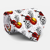 I Rock_ Krawatte (Gerollt)