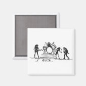 I ROCK-Magnet Magnet (Vorderseite/Rückseite)