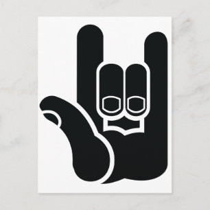 I Rock Postkarte