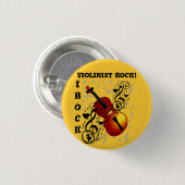 I Rock!-Violinist Rock _ Button (Vorne & Hinten)