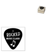 I Rocked Music Class Briefmarke Gummistempel (Stempel)