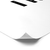 I Ruff You Funny Dog Puff Poster (Ecke)