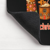 I Run On Coffee And Christmas Cheer Gingerbread Te Mousepad (Ecke)