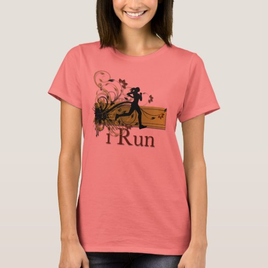 i Run T-Shirt (Vorderseite)