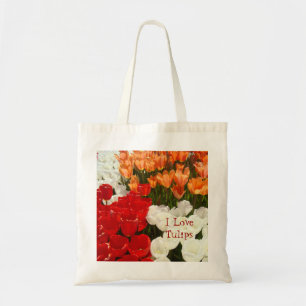 I sackt Liebe-Tulpe-Tasche Tulpe-Blumen-Taschen Tragetasche