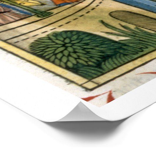 I Samuel 17 1-58 David besiegt Goliath und trifft Poster (Ecke)