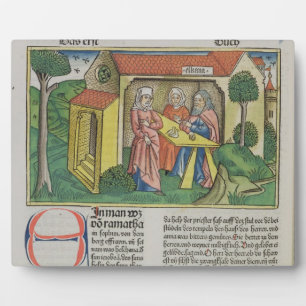 I Samuel 1:8 Elkanah tröstet Hannah, aus der 'Nu Fotoplatte