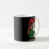 I Saw Santa Splitting The G Christmas Kaffeetasse (VorderseiteRechts)