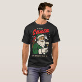 I Saw Santa Splitting The G Christmas  T-Shirt (Vorne ganz)