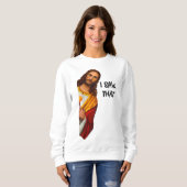 I Saw That Funny Jesus Meme Christian Sweatshirt (Vorne ganz)