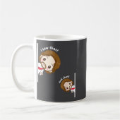 I Saw That Karma Jesus Funny Saying Quote Meme Bib Kaffeetasse (Links)