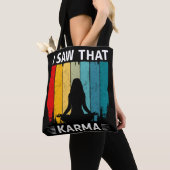 I Saw That Karma Tasche (Von Nahem)