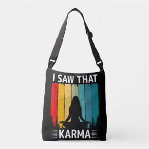 I Saw That Karma Tragetaschen Mit Langen Trägern
