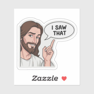  i saw that meme Sticker  Funny Meme Sticker