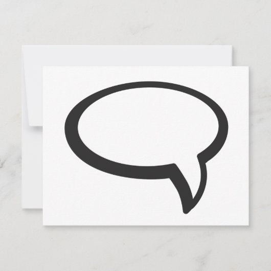 I Say. Einladung Base (Vorderseite)