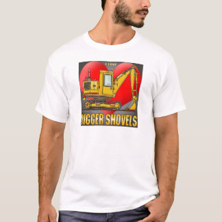 I schaufelt Liebe-Gräber den T - Shirt der Männer