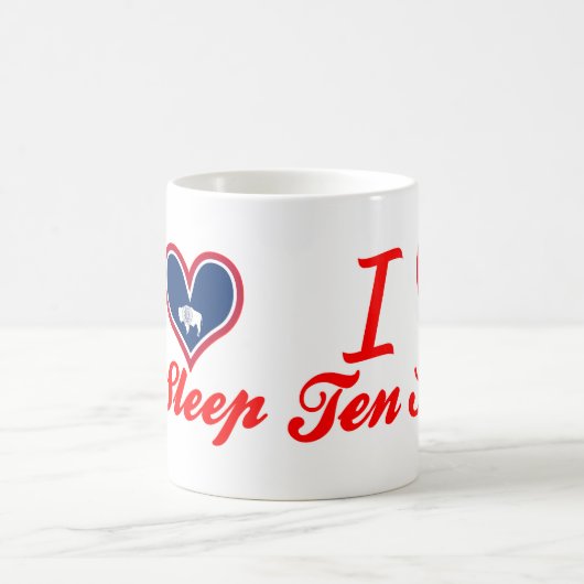 I Schlaf der Liebe-zehn, Wyoming Kaffeetasse (Mittel)