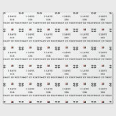 I schließt auf Bio- (SEHR UND GRÜN) - Wortspiele Geschenkpapier (Flach)