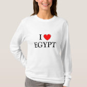 I schließt Egypt auf T-Shirt (Vorderseite)
