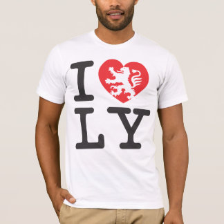 I schließt Lyon auf T-Shirt