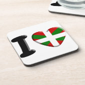 I schließt Pays Basque auf Untersetzer (Linke Seite)
