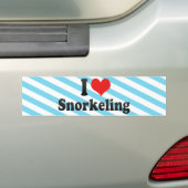 I schnorchelnde Liebe Autoaufkleber (Auf Auto)