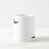 I "Schnurrbart" Sie eine Frage Kaffeetasse (Mittel)