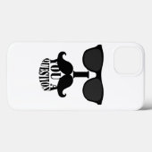 I Schnurrbart Sie eine Fragen-Verkleidung Case-Mate iPhone Hülle (Rückseite (Horizontal))