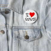 I schüchtert Herz Knopf ein Button (Beispiel)