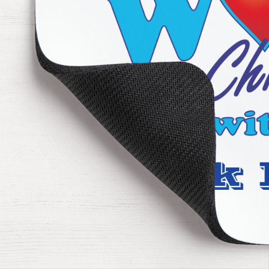 I Schuss-Jack Russell Mousepad (Ecke)