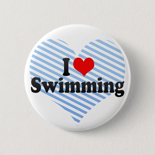 I schwimmende Liebe Button (Vorderseite)