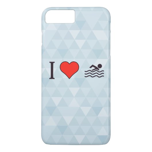 I schwimmende Liebe Case-Mate iPhone Hülle (Rückseite)