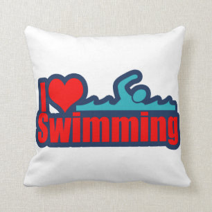 I schwimmende Liebe Kissen