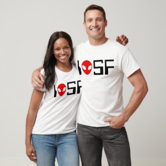 I Science Fiction der Liebe (Retro 1) T-Shirt