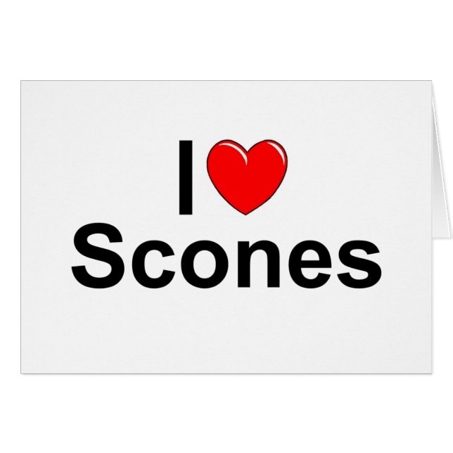 I Scones der Liebe-(Herz) (Vorderseite (Horizontal))