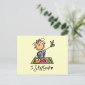 I Scrapbook Postkarte (Stehend Vorderseite)