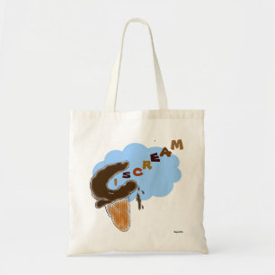 "I Scream" Icecream-Tasche Tragetasche