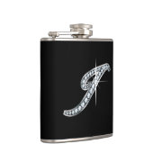 I Script "Diamond Bling" Flask Flachmann (Rechts)