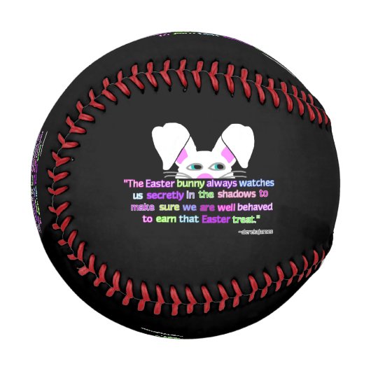 I See You, Easter Bunny Baseball (Vorderseite Links)